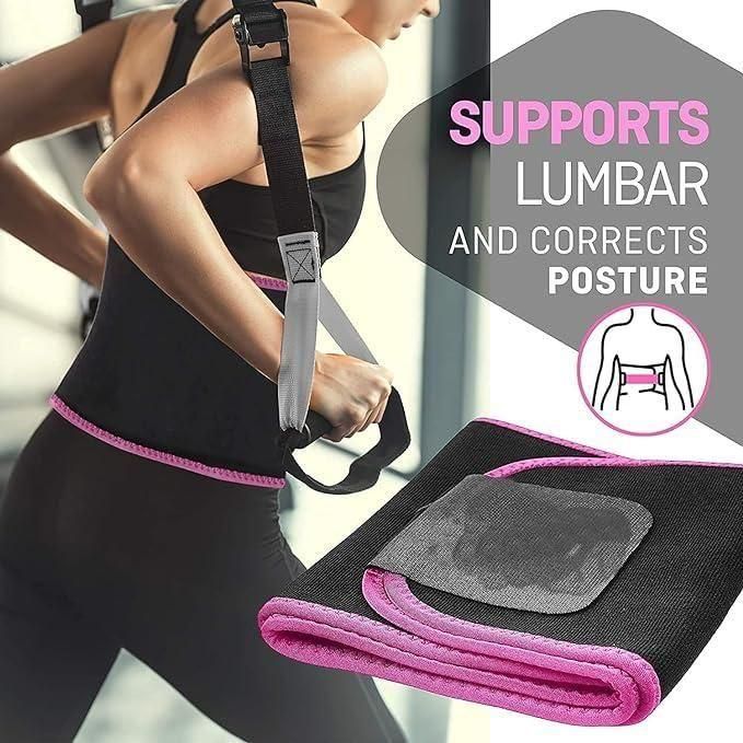 Sweat Belt - Stomach Belt for Men and Women-Non-Tearable