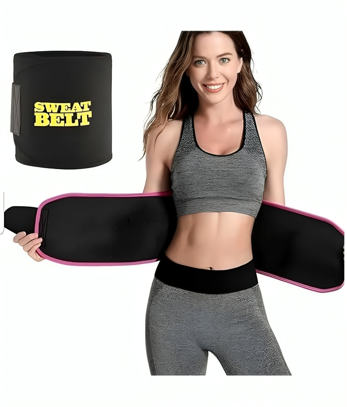 Sweat Belt - Stomach Belt for Men and Women-Non-Tearable